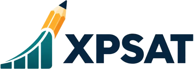 XPSAT logo: a pencil rising over an XP progress bar